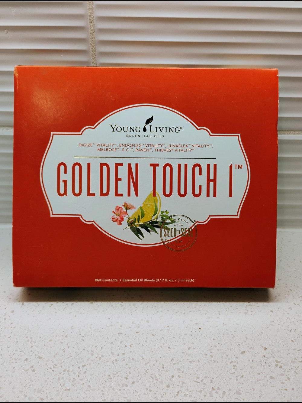 Young Living Golden Touch I Essential Oil Set